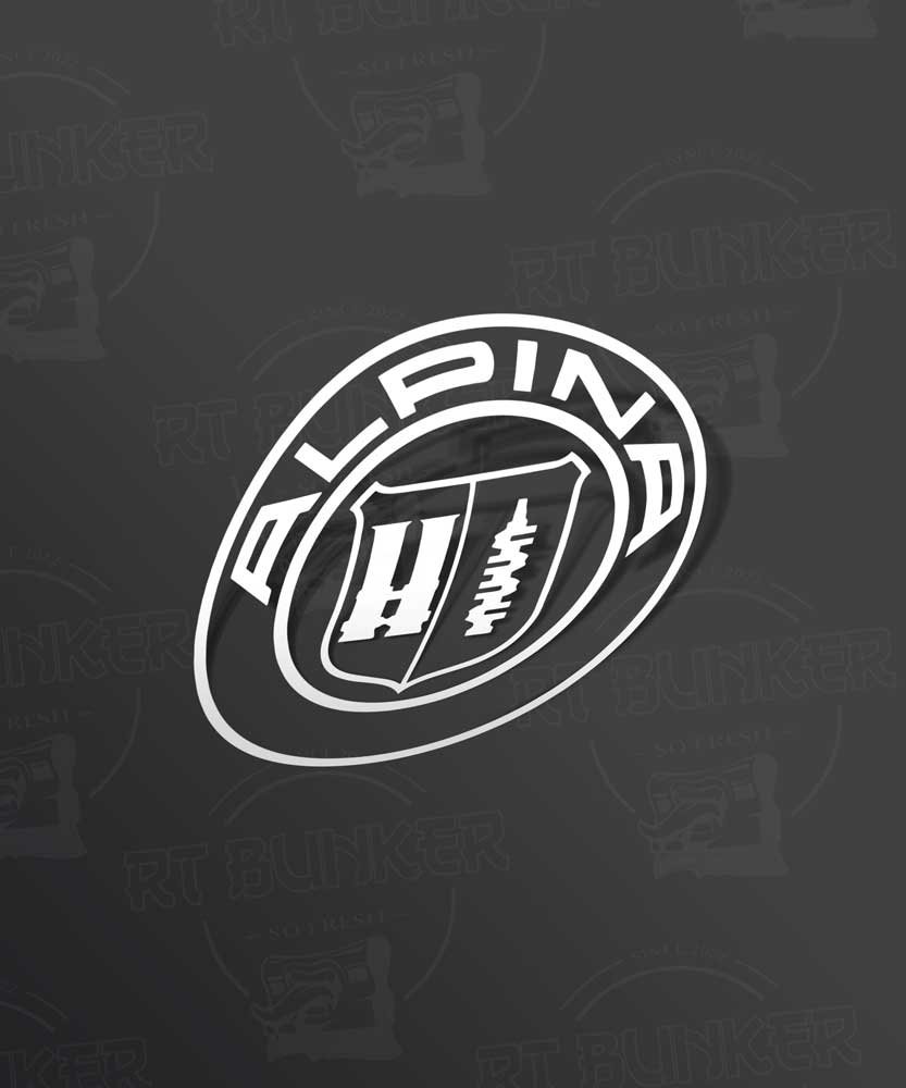 Pegatina Logo Alpina Bmw