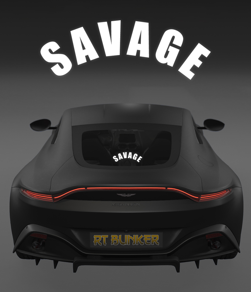 Pegatina SAVAGE
