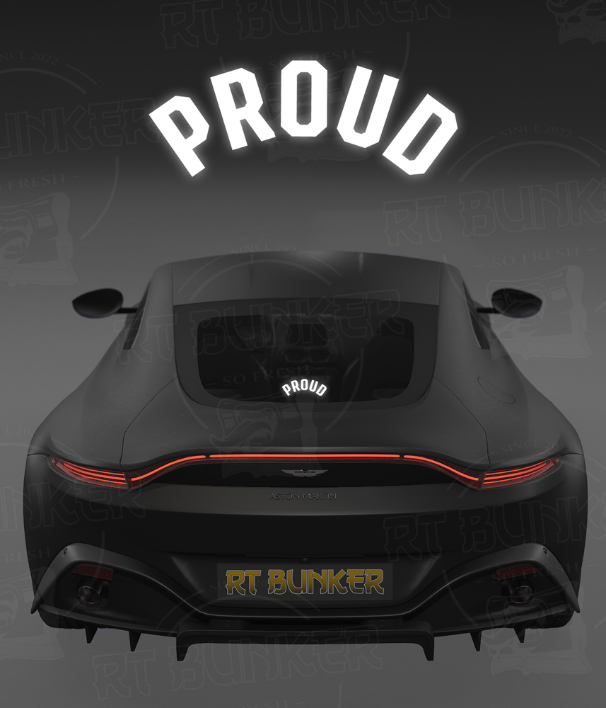 Pegatina PROUD