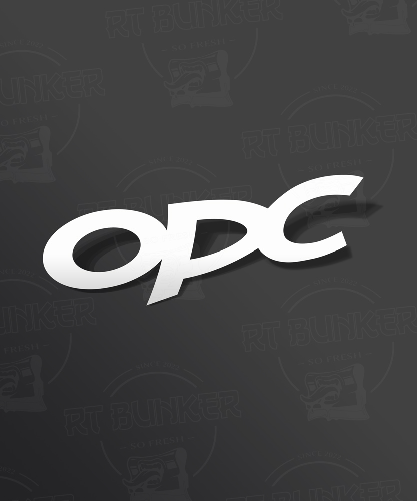 Pegatina OPC Opel