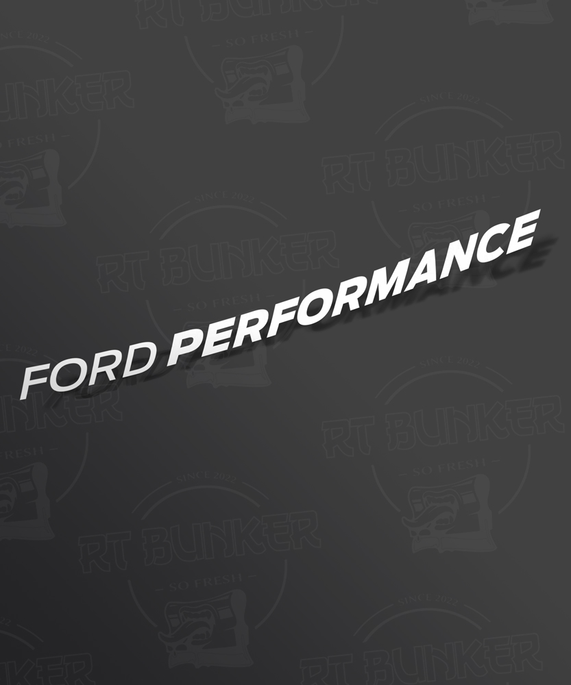 Pegatina Ford Performance