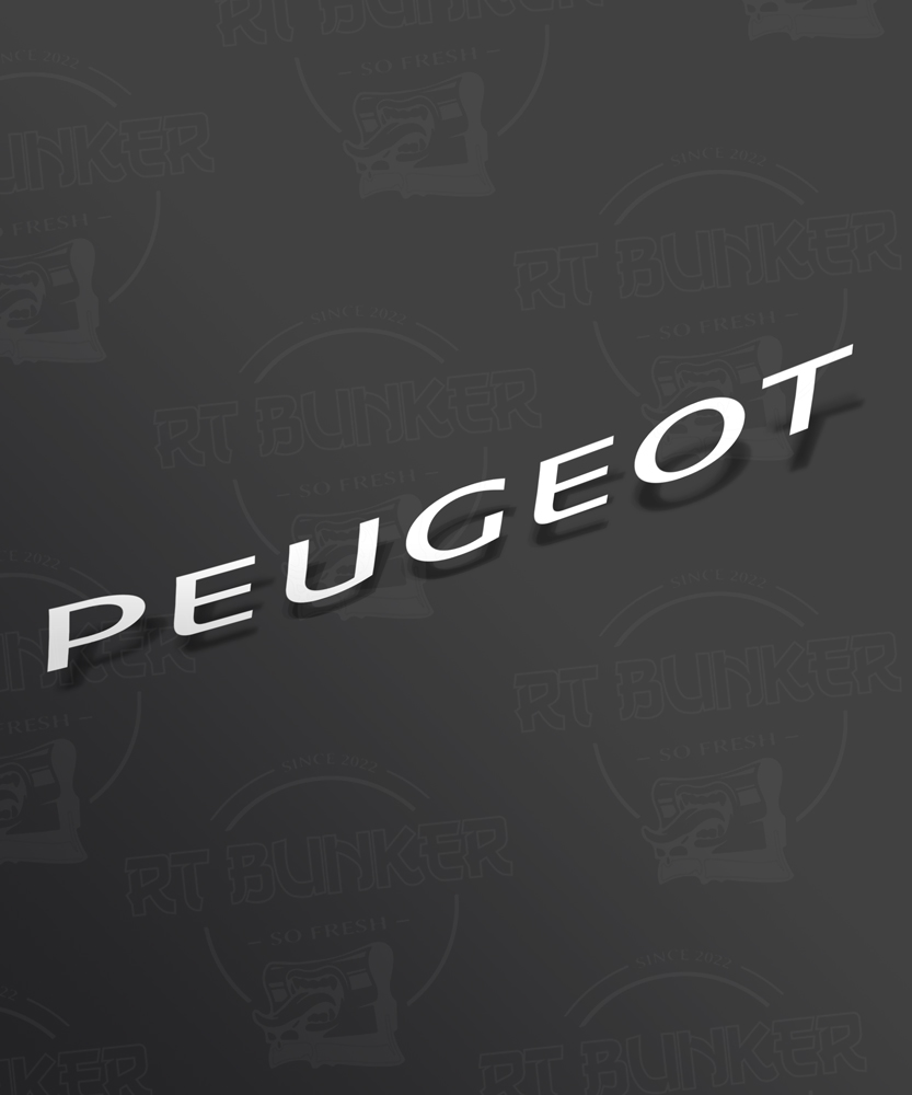 Pegatina Peugeot