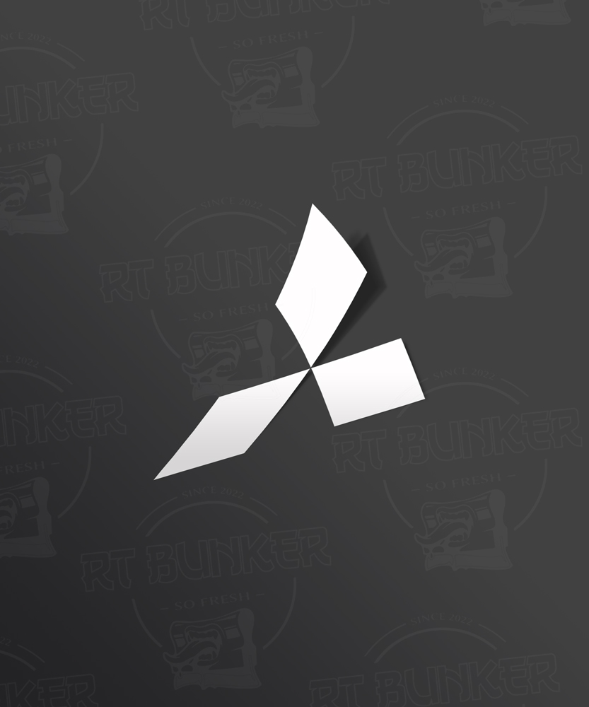 Pegatina Logo Mitsubishi