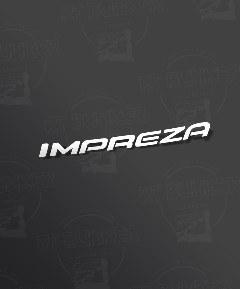 Pegatina Impreza Subaru