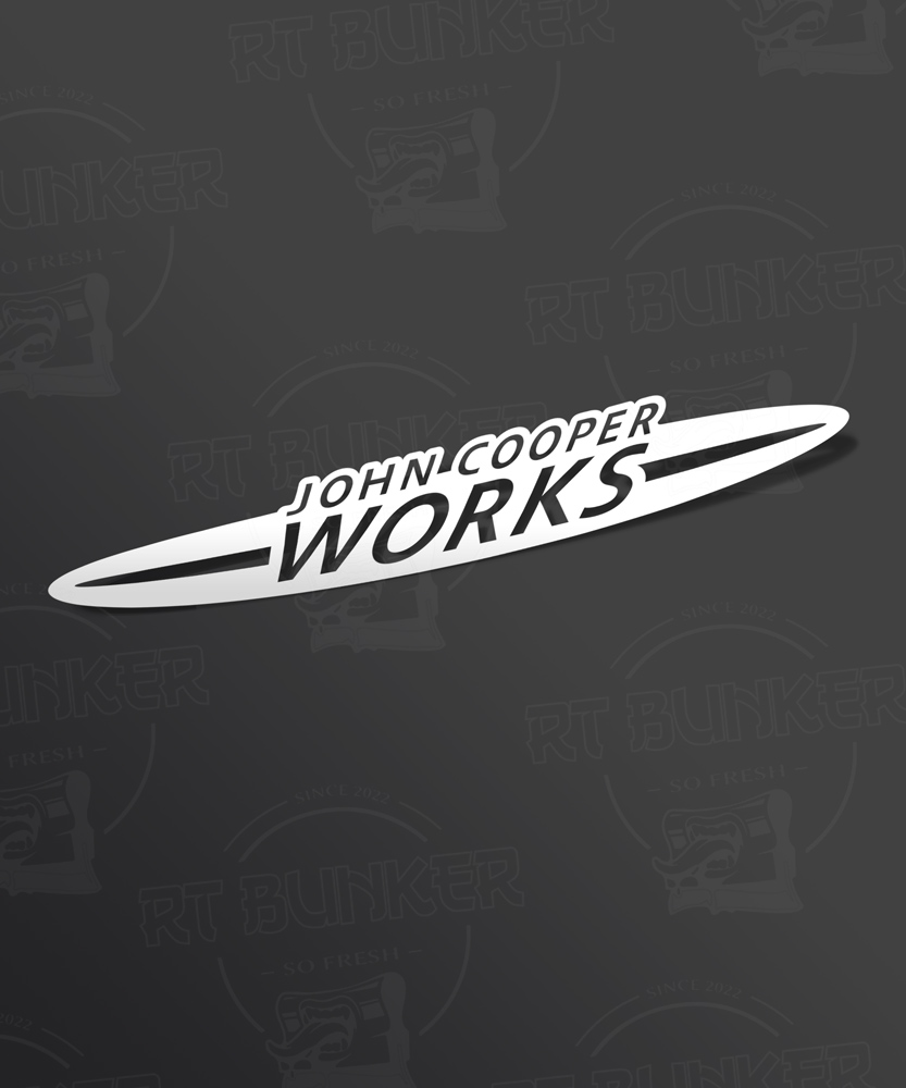 Pegatina John Cooper Works Mini