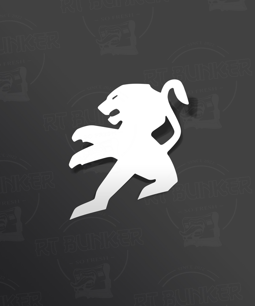 Pegatina Logo Peugeot