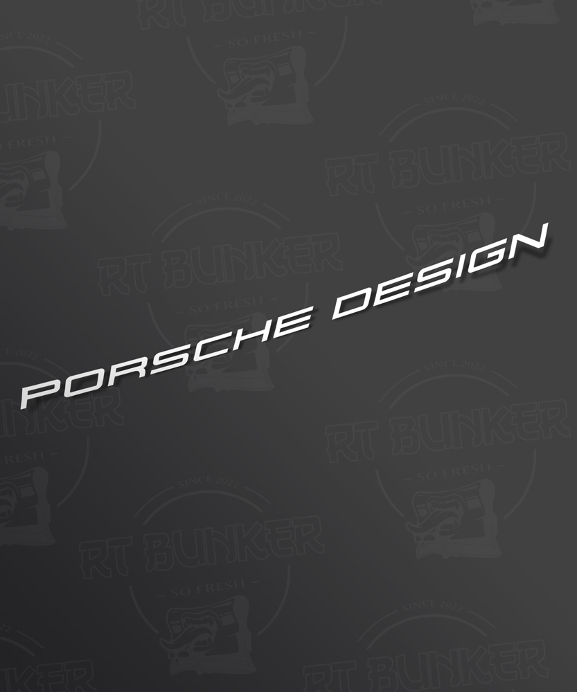 Pegatina Porsche Design