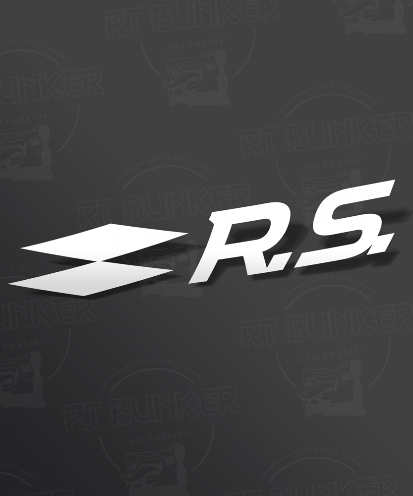 Pegatina RS Renault