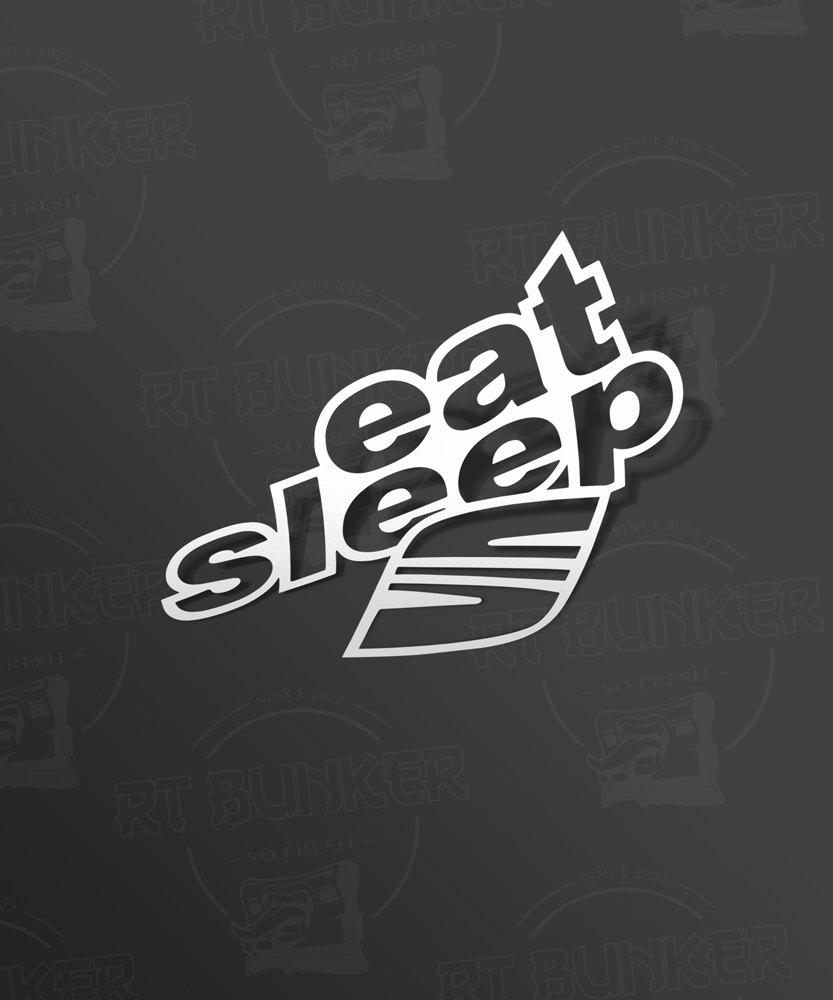 Pegatina Eat Sleep Seat