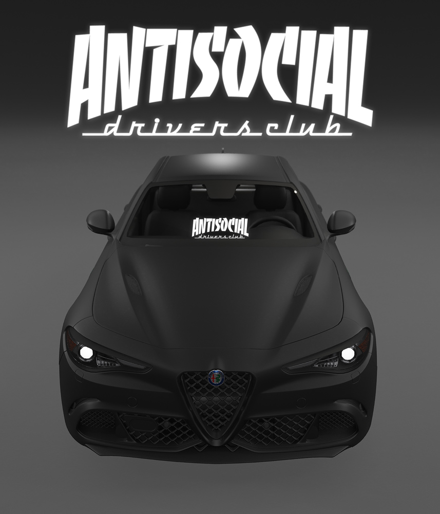 Pegatina AntisocialDriveClub