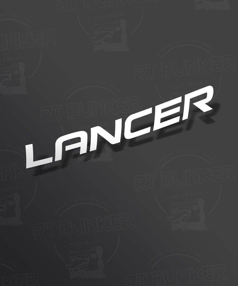 Pegatina Lancer Mitsubishi